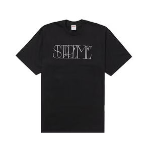 Size Large Supreme Trademark Tee Black SHIPS NOW